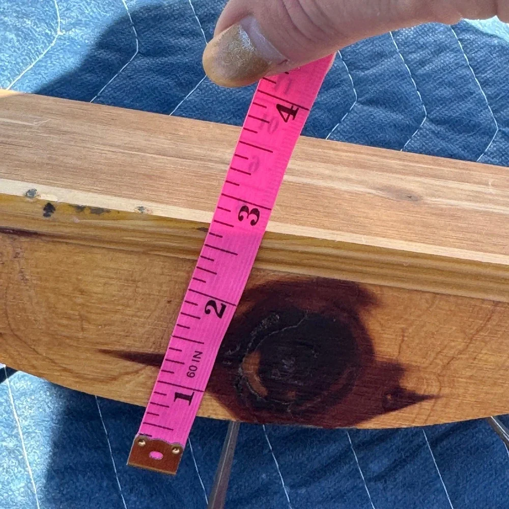 Vintage Cedar Wood Western‎ Wall Rack Hang 'em Here Pardner Horseshoe Nail Hooks